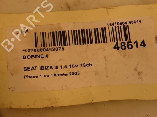 Ignition coil SEAT IBIZA III (6L1) 1.4 16V | BP16769442M94