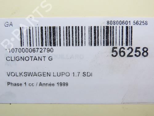 Używane Kierunkowskaz przedni lewy VW LUPO I (6X1, 6E1) 1.7 SDI (60 hp) 30767485