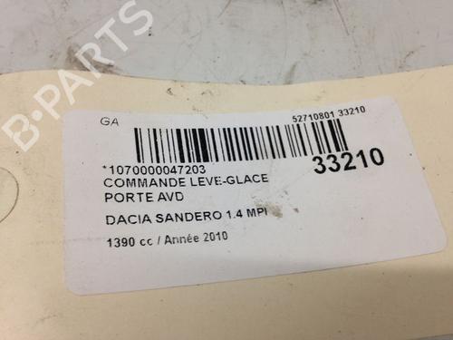 Interruttore DACIA SANDERO 1.4 MPI LPG (72 hp) 9593778