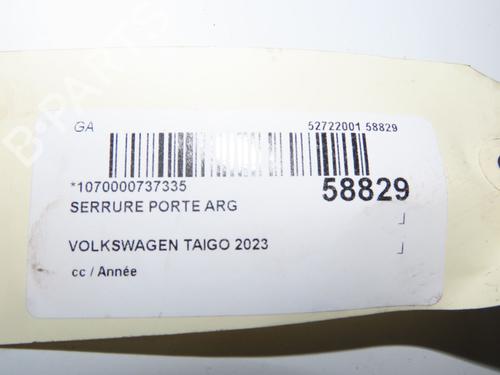 Used Rear left lock Rear left lock VW TAIGO (CS1) 1.5 TSI (150 hp) 36444465 36444465