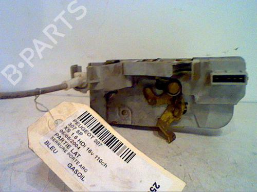 Rear left lock PEUGEOT 307 (3A/C) 1.6 HDi 110 | BP23177038C100 