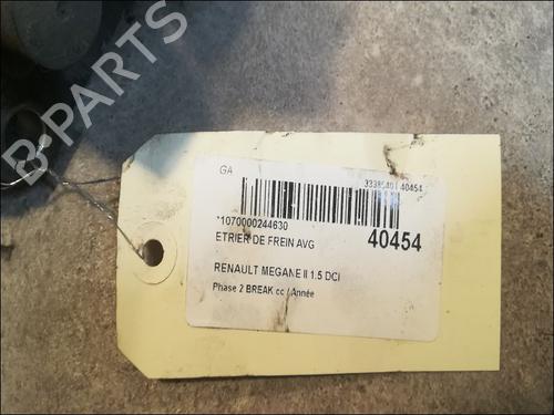 Used Left front brake caliper RENAULT MEGANE II Estate (KM0/1_) 1.5 dCi (KM16, KM1E) (106 hp) 23174101