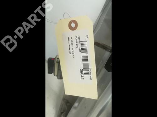 Right front door PEUGEOT 307 CC (3B) 2.0 HDi 135 | BP9599030C3 