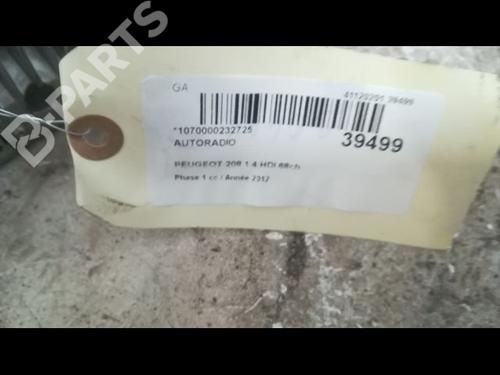 Radio PEUGEOT 208 I (CA_, CC_) 1.4 HDi | BP9607936E6 