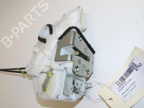 Front right lock OPEL AGILA B (H08) 1.0 (F68) | BP23125051C97