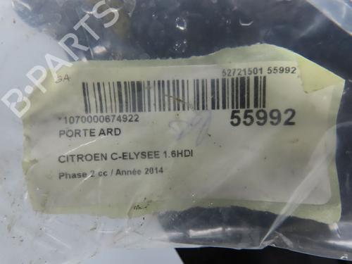 Dør højre bagtil CITROËN C-ELYSEE (DD_) 1.6 HDI 92 | BP32716237C5  - Image 7