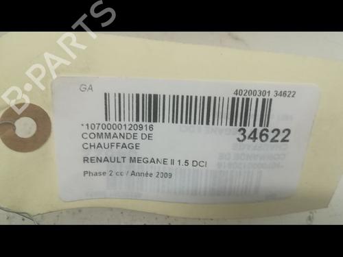 Climate control RENAULT MEGANE II Estate (KM0/1_) 1.5 dCi (KM16, KM1E) | BP9599504I5