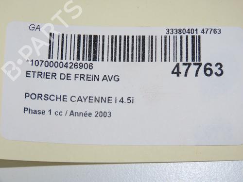 Left front brake caliper PORSCHE CAYENNE (9PA) Turbo 4.5 | BP33298080M105  - Image 5