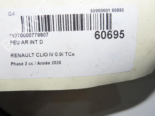 Right tailgate light RENAULT CLIO V (B7_) 1.0 TCe 90 (B7MT) | BP38571266C80 - Image 5