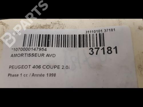 Right front shock absorber PEUGEOT 406 Coupe (8C) 2.0 16V | BP9600403M17 