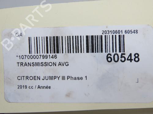 Left front driveshaft CITROËN JUMPY III Van (V_) 2.0 BlueHDi 180 | BP38571177M38  - Image 5