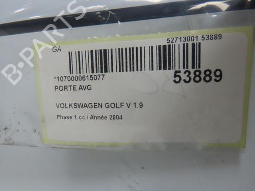 Left front door VW GOLF V (1K1) 1.9 TDI | BP28968608C2 
