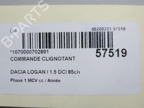 Steering column stalk DACIA LOGAN MCV (KS_) 1.5 dCi (KS0W) | BP36426991I23 - Image 5