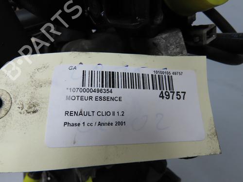 Motore RENAULT CLIO II (BB_, CB_) 1.2 (BB0A, BB0F, BB10, BB1K, BB28, BB2D, BB2H, CB0A,... (58 hp) 24358656