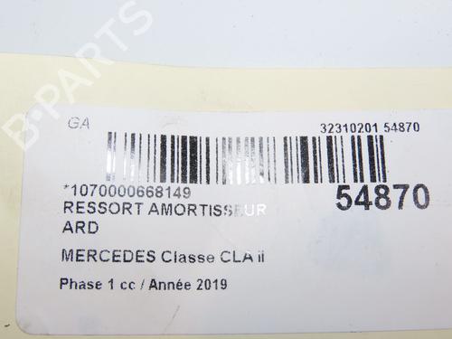 Used Shock absorber spring MERCEDES-BENZ CLA (C118) AMG CLA 35 4-matic (118.351) (306 hp) 29345209