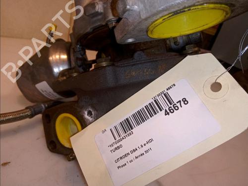 Used Turbocharger/Supercharger CITROËN DS4 (NX_) 1.6 HDi 110 (112 hp) 14950163