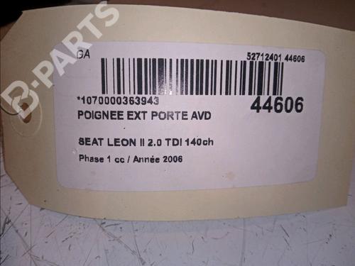 Front right exterior door handle SEAT LEON (1P1) 2.0 TDI 16V | BP11102295C129 