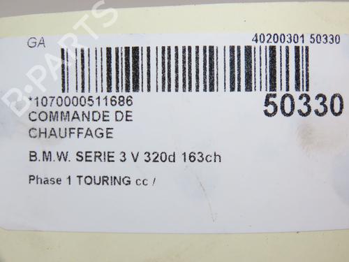 Used Climate control BMW 3 Touring (E91) 320 d (163 hp) 28830328