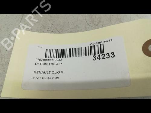 Used Mass air flow sensor RENAULT CLIO III (BR0/1, CR0/1) 1.5 dCi (BR17, CR17) (86 hp) 23171489
