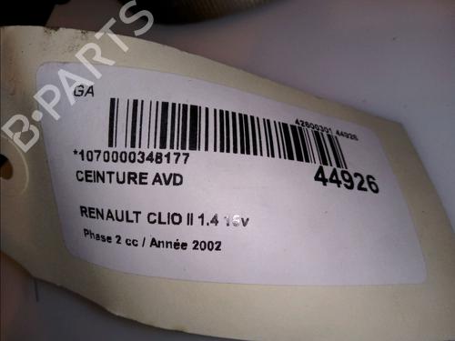 Used Front right seatbelt Front right seatbelt RENAULT CLIO II (BB_, CB_) 1.4 16V (B/CB0P, BB13) (98 hp) 23175088 23175088