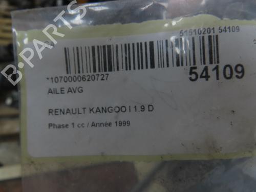 Used Left front fenders RENAULT KANGOO (KC0/1_) D 65 1.9 (KC0E, KC02, KC0J, KC0N) (64 hp) 28830991