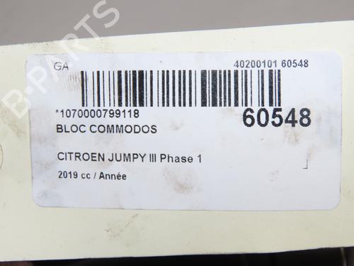 Steering column stalk CITROËN JUMPY III Van (V_) 2.0 BlueHDi 180 | BP38571199I23  - Image 8