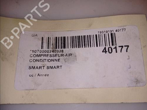 AC compressor SMART FORTWO Coupe (450) 0.7 (450.352, 450.332) | BP12521659M34 
