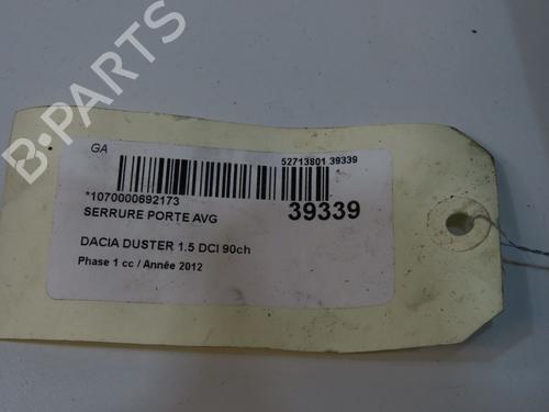 Front left lock DACIA DUSTER (HS_) 1.5 dCi (HSAJ) | BP33477585C98  - Image 5