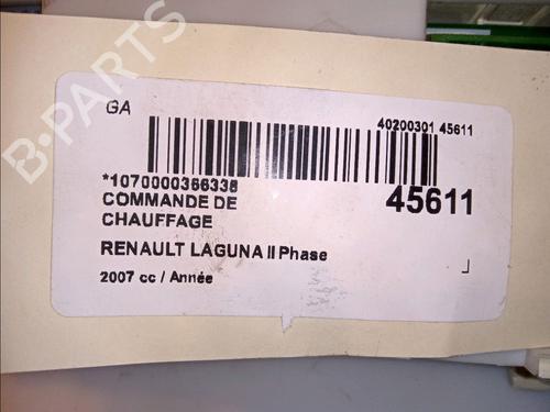 Used Climate control RENAULT LAGUNA II Grandtour (KG0/1_) 2.0 dCi (KG1T) (150 hp) 11101139