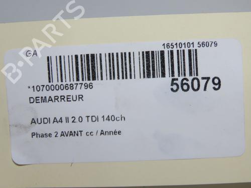 Starter AUDI A4 B7 Avant (8ED) 2.0 TDI | BP33633887M8  - Image 6