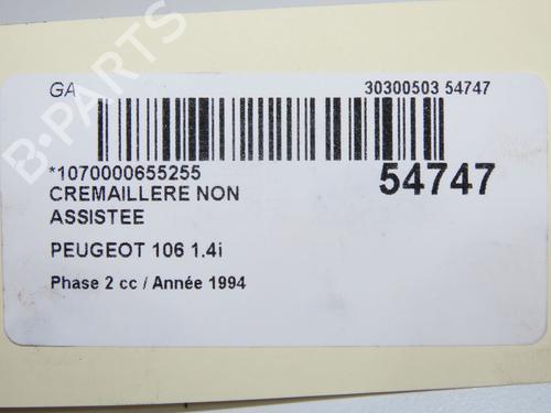 Used Steering rack Steering rack PEUGEOT 106 I (1A, 1C) 1.4 (75 hp) 33808318 33808318