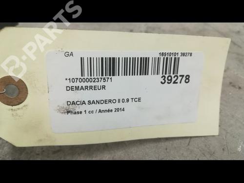 Starter DACIA SANDERO II TCe 90 (B8M1, B8MA, B8AC) | BP9609540M8 