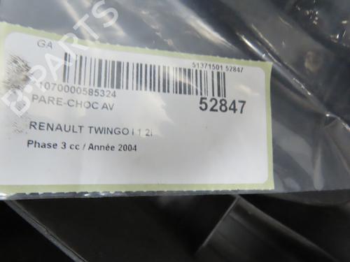 Used Front bumper RENAULT TWINGO I (C06_) 1.2 (C066, C068) (58 hp) 28968246