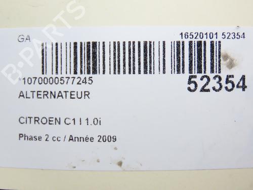Alternator CITROËN C1 (PM_, PN_) 1.0 | BP22751163M7 