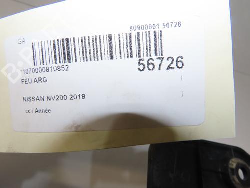 Used Left taillight Left taillight NISSAN NV200 Van 1.5 dCi 110 (M20, M20N, M20M) (110 hp) 40110781 40110781