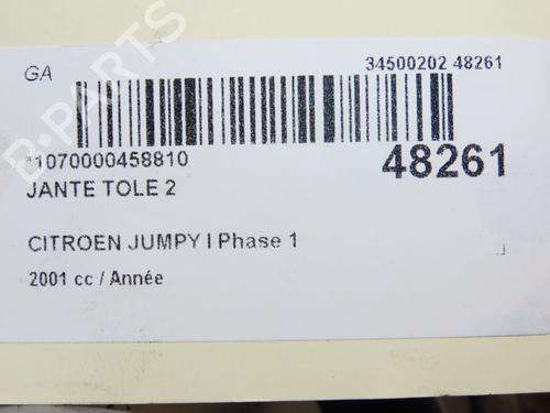 Rim CITROËN JUMPY I (U6U_) 1.9 D 70 | BP14950950C45 