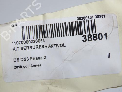 Used Electronic module Electronic module DS DS 3 (SA_) 1.2 THP 110 / PureTech 110 (SAHNPS, SAHNZ6, SAHNZT) (110 hp) 14875179 14875179
