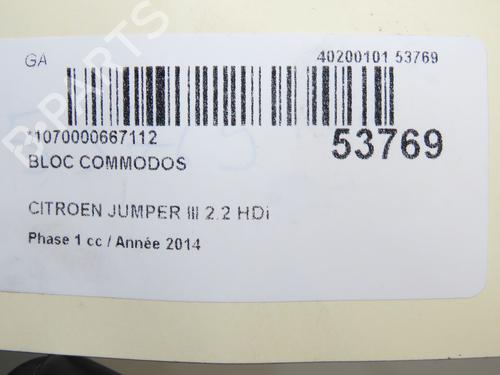 Used Steering column stalk CITROËN JUMPER II Van 2.2 HDi 130 (130 hp) 32354720