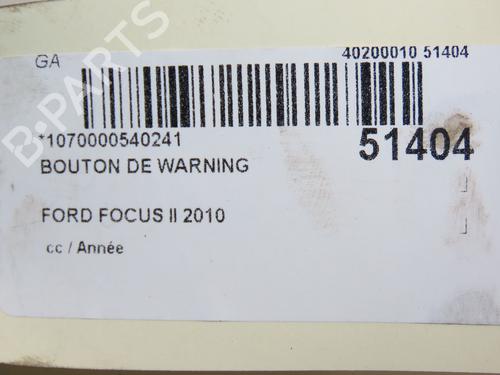 Used Warning switch FORD FOCUS II Convertible 2.0 TDCi (136 hp) 28830196