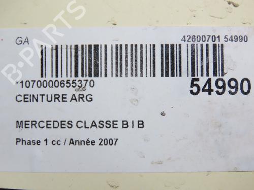 Used Rear left belt tensioner MERCEDES-BENZ B-CLASS Sports Tourer (W245) B 180 CDI (245.207) (109 hp) 30824918