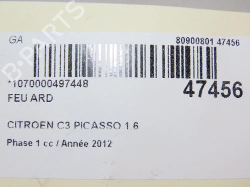 Right taillight CITROËN C3 Picasso (SH_) 1.6 HDI 90 | BP28969520C35 