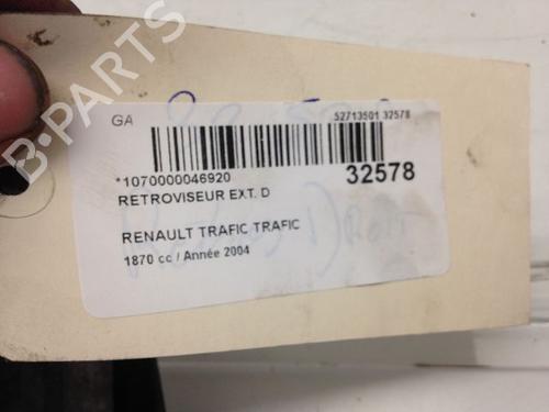 Used Right mirror RENAULT TRAFIC II Van (FL) [2001-2025]  23176082