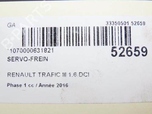 Servo brake RENAULT TRAFIC III Van (FG_) 1.6 dCi 140 (FGMA, FGMC) | BP28967669M42