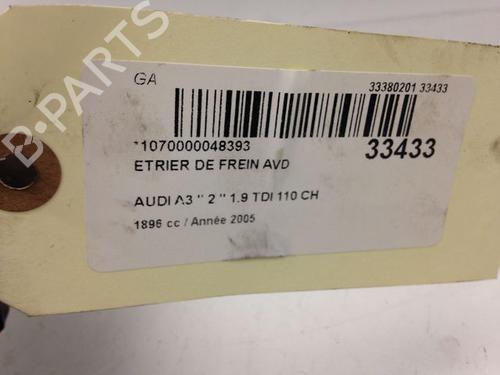 Right front brake caliper AUDI A3 Sportback (8PA) 1.9 TDI | BP14877169M104 