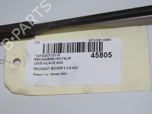 Used Front left window mechanism Front left window mechanism PEUGEOT BOXER Van (244) 2.8 HDi (128 hp) 36682327 36682327