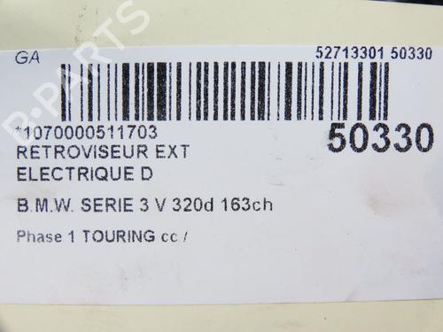 Right mirror BMW 3 Touring (E91) 320 d | BP28968623C27 