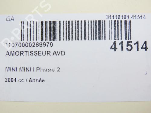 Højre fortil støddæmper MINI MINI (R50, R53) One | BP9612591M17 