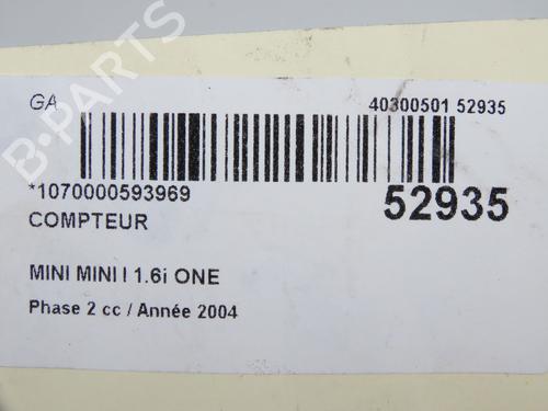 Instrument cluster MINI MINI (R50, R53) One | BP33770399C47 - Image 6