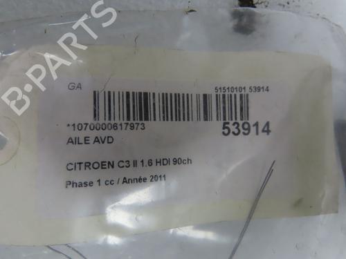 right-front-fenders-citroen-c3-ii-sc_-2009-33417765 main image