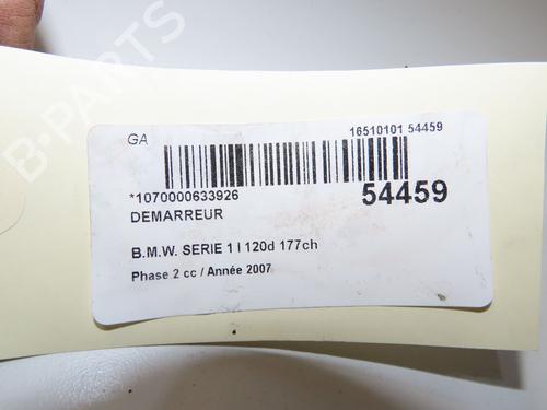 Starter BMW 1 (E87) 120 d | BP39756401M8 - Image 4